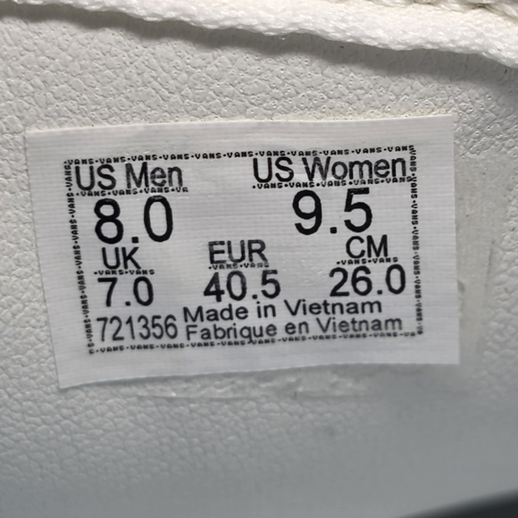 VANS LOWLAND LOW UNISEX MEN SIZE 8 WOMEN SIZE 9.5 SHOES MARSHMALLOW/GOLD NEW - Picture 4 of 11